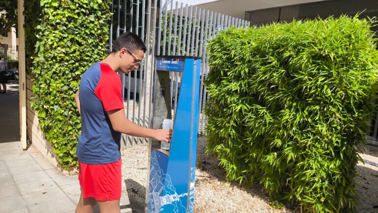 Nuevas fuentes de agua refrigerada en espacios públicos de Ciudad Real