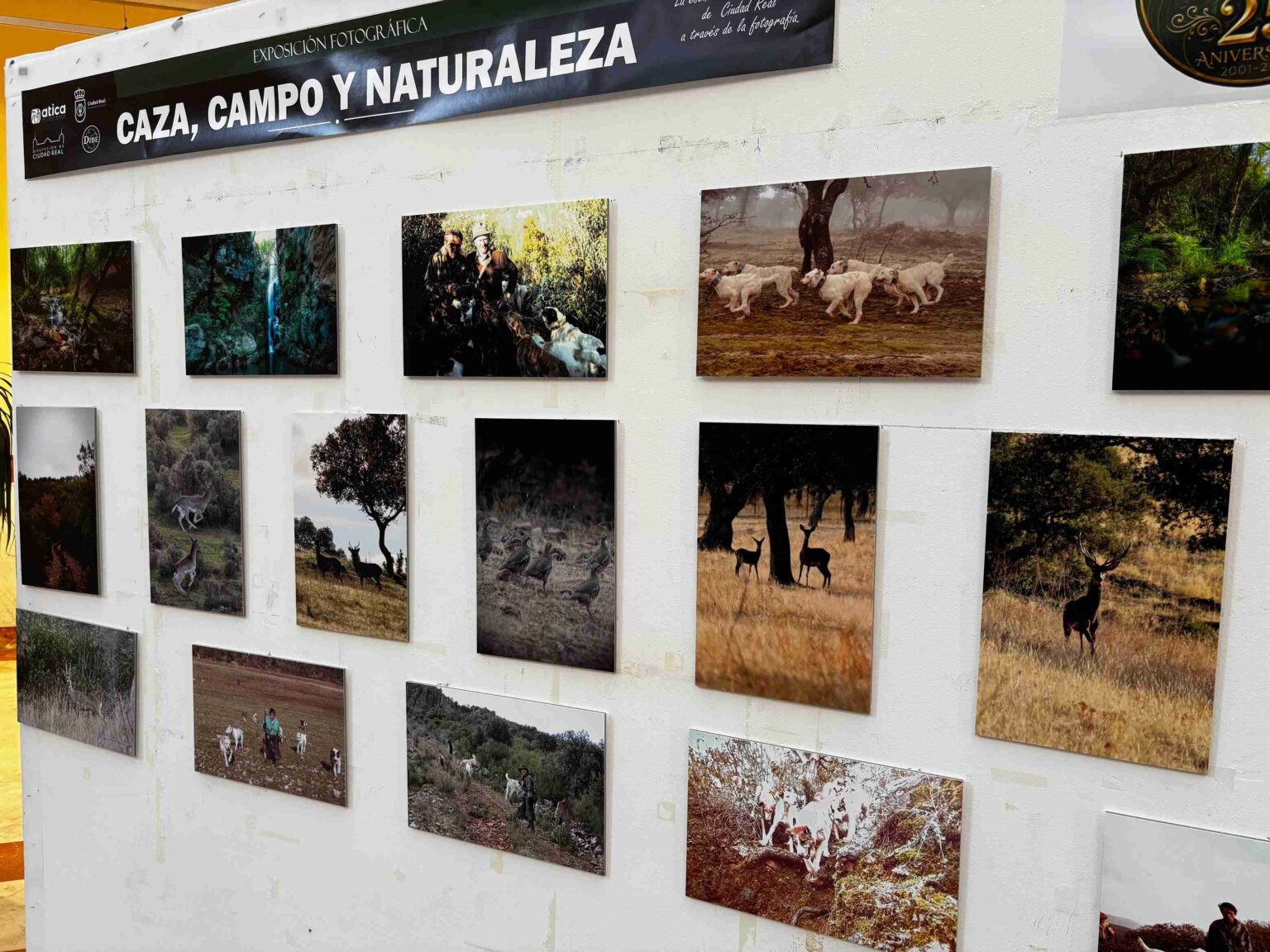 Exposición fotográfica ATICA CLM en el Casino de Ciudad Real
