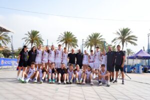 Selección de baloncesto 3x3 de Castilla-La Mancha en Melilla