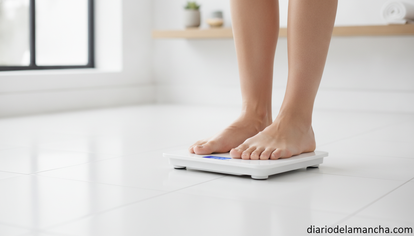 Perder peso en 2026: las dos básculas, digital y analógica, esenciales para monitorear tu evolución 1 Báscula digital baño control peso salud fitness