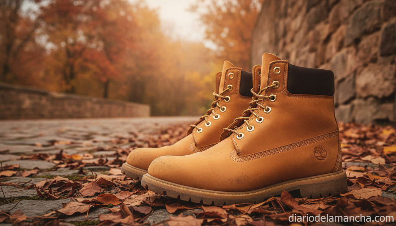 Botas Timberland hombre color trigo impermeables invierno