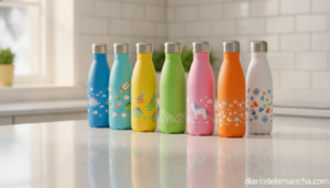Botellas de agua para niños sin BPA de acero inoxidable