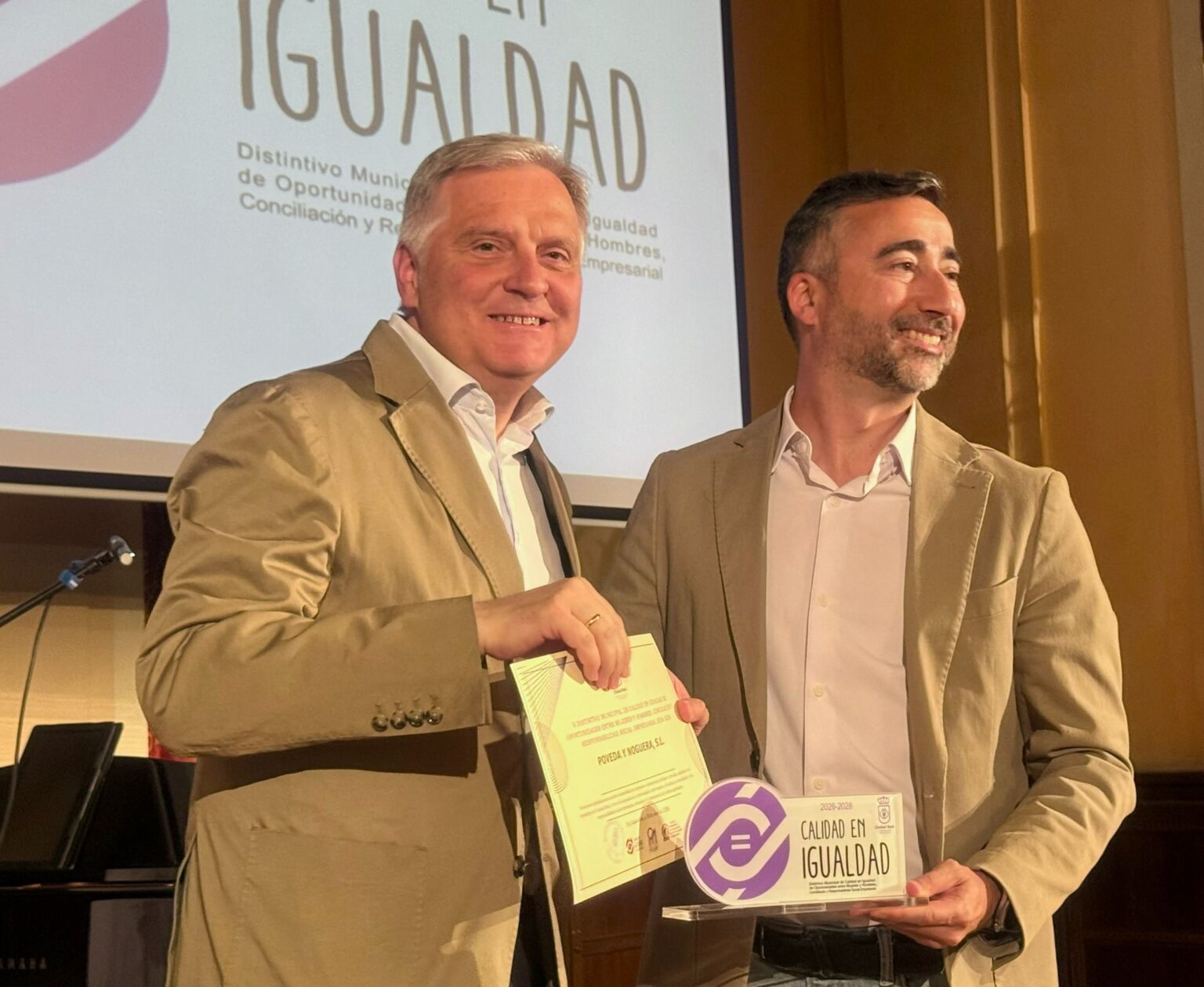 Entrega del Distintivo de Calidad en Igualdad 2026-2028 en el Antiguo Casino de Ciudad Real