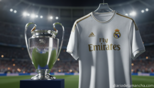 Camiseta oficial Real Madrid temporada Champions League 2025-26