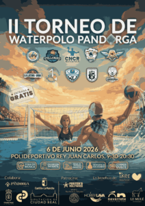 Cartel del II Torneo de Waterpolo Pandorga Ciudad Real 2026
