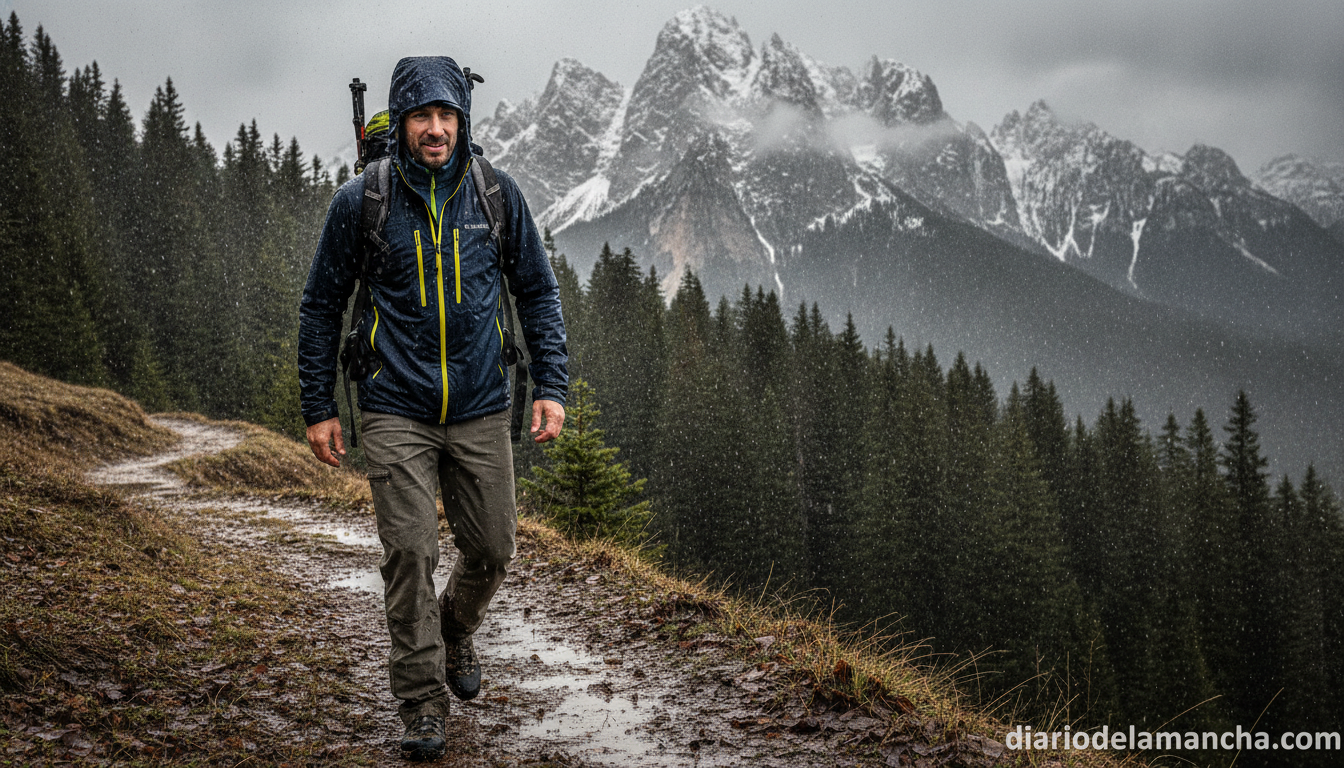 Chaqueta cortavientos Columbia hombre con 50% de descuento en Amazon