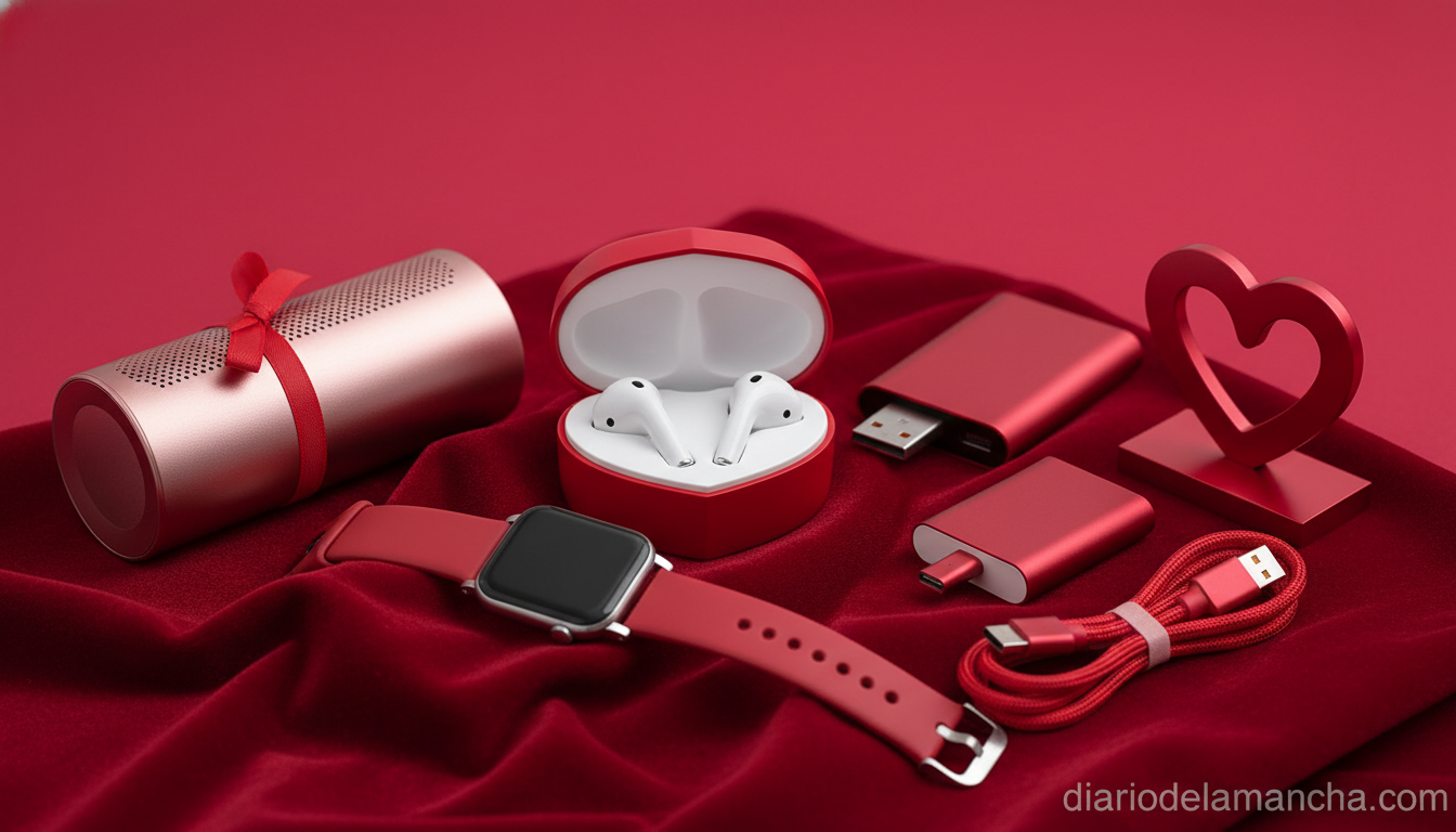 Sorprende en San Valentín con ofertas tecnológicas perfectas para "Tecnolovers" 1 Gadgets tecnológicos como regalo de San Valentín: auriculares, smartwatch y accesorios