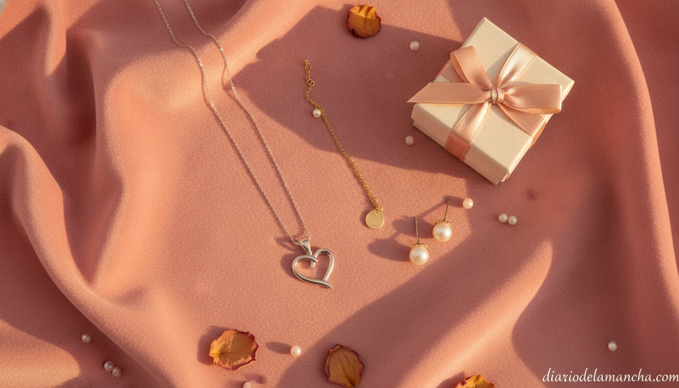 Regalos con impacto para enamorar en San Valentín 1 Joyería regalos San Valentín Amazon collar pulsera