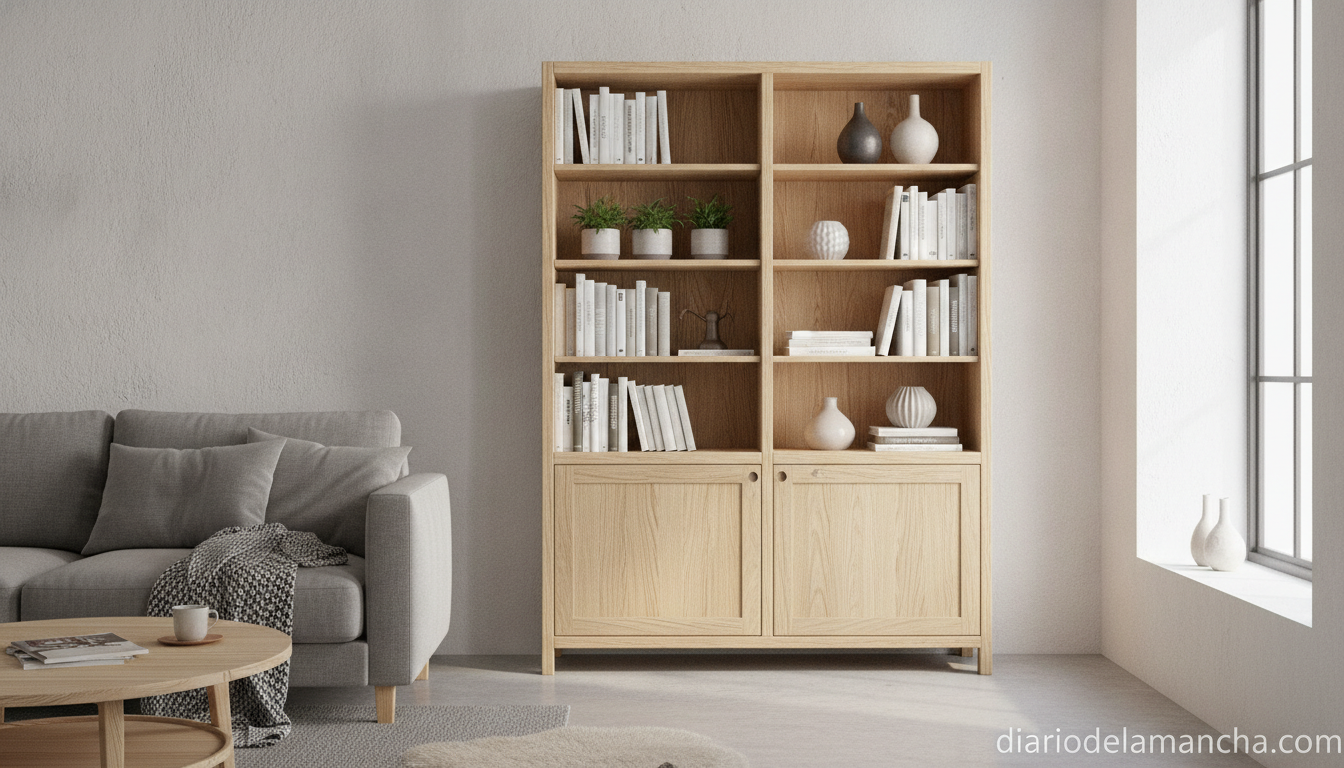 Mueble almacenaje estilo IKEA REGISSÖR para espacios reducidos