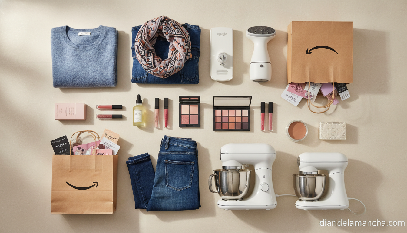 Selección de ofertas Amazon hogar moda y belleza con descuentos de hasta el 60%