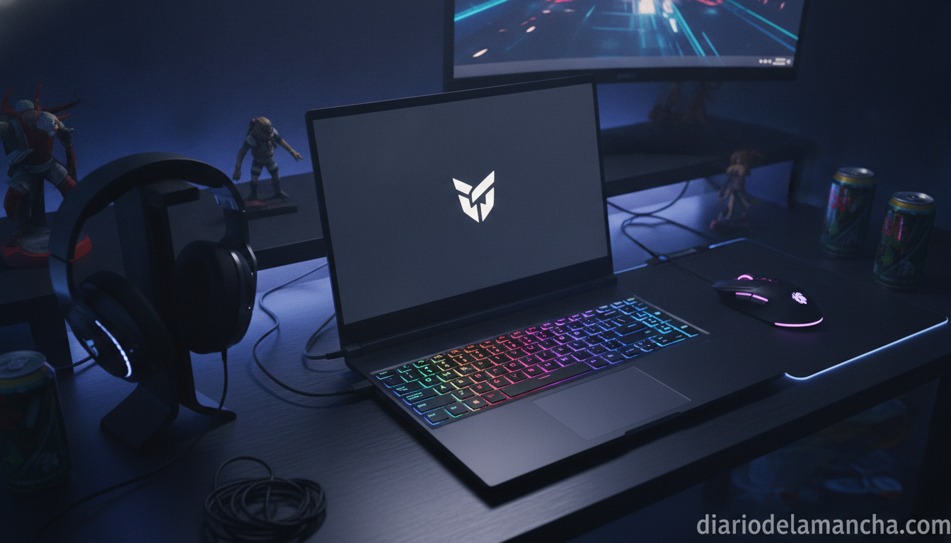 Portátil gaming HP Victus 15 RTX 5060 escritorio gamer 2026