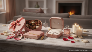 Selección de regalos de San Valentín para mujer: joyas, chocolates y detalles personalizados