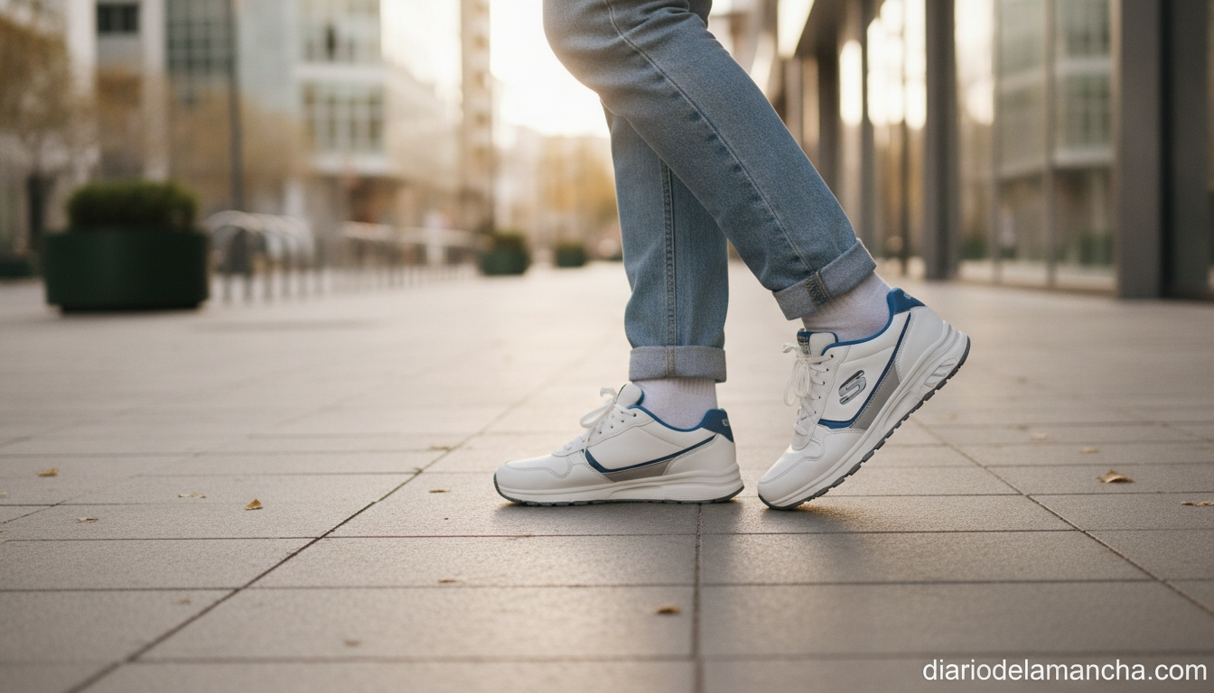 Zapatillas Skechers Summits Top Player efecto calcetin estilo urbano