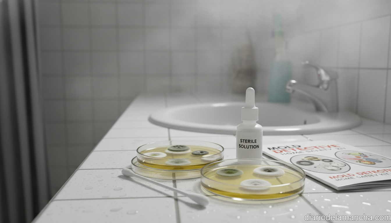 Kit de test de moho doméstico para detección en el hogar
