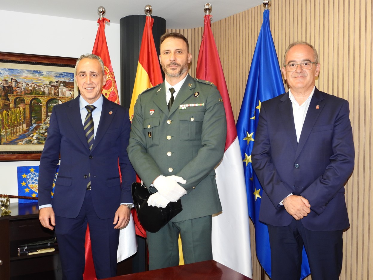 Puertollano da la bienvenida al nuevo capitán de la Guardia Civil, Ricardo Astilleros López-Ibarra 1