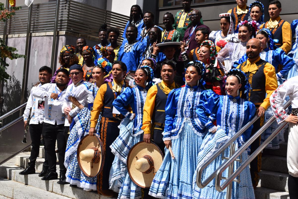 Puertollano Acoge con Entusiasmo a los Participantes del 39º Festival Internacional de Folclore 15