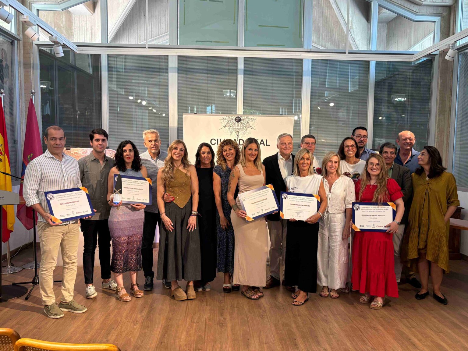 Premiados de la XII Noche Blanca Cervantina de Ciudad Real