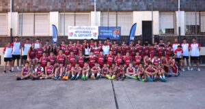 Jovenes baloncestistas participantes en el Campus Órbita 2026 en Cuenca