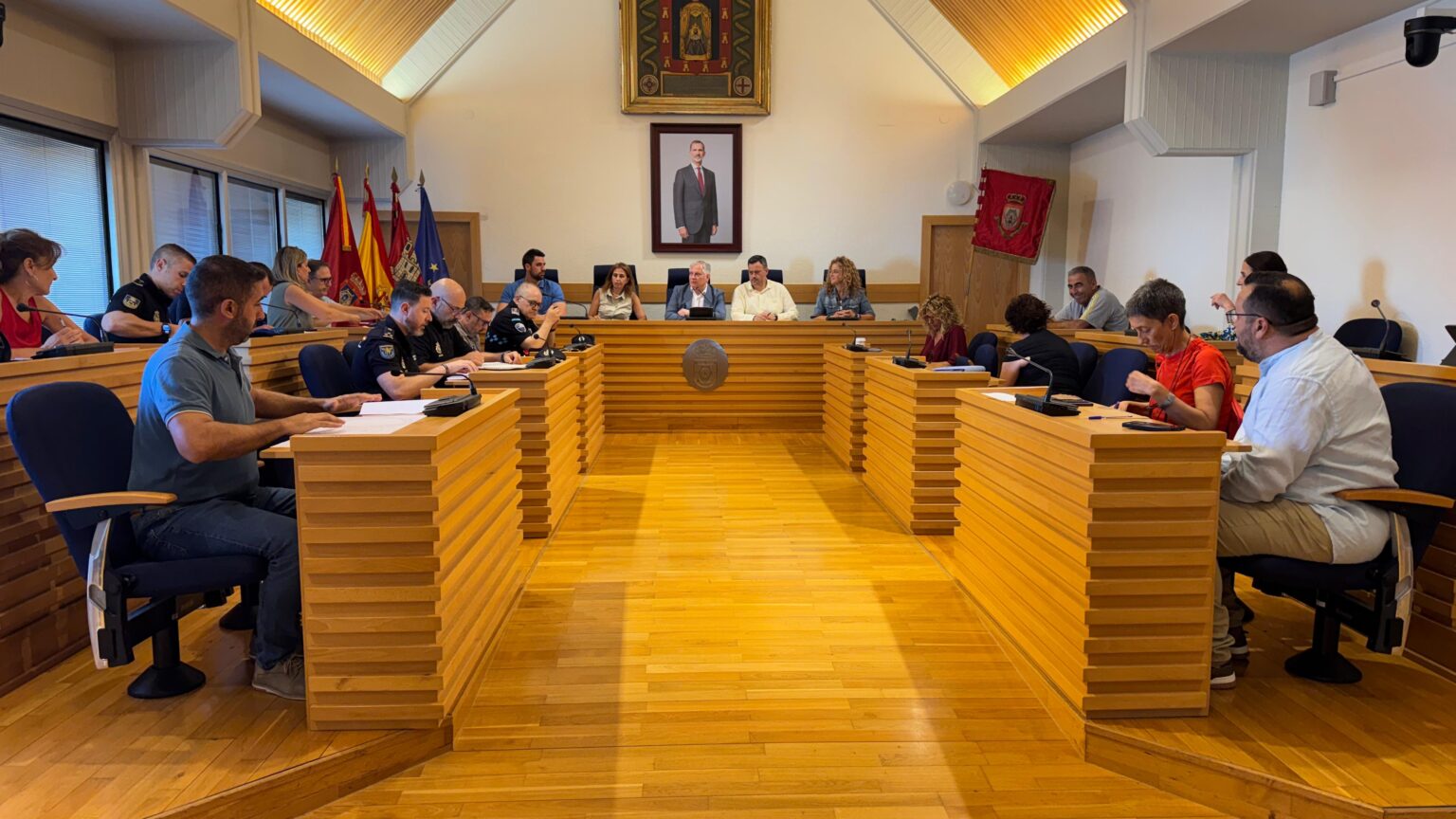 Reunión de la Junta Local de Seguridad de Ciudad Real sobre la final del Mundial