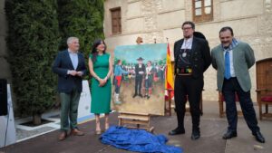 Presentación del primer cartel oficial de la Pandorga en el Museo López Villaseñor de Ciudad Real