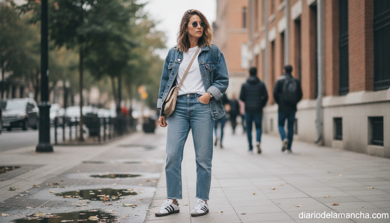 Zapatillas adidas Samba con look athleisure urbano