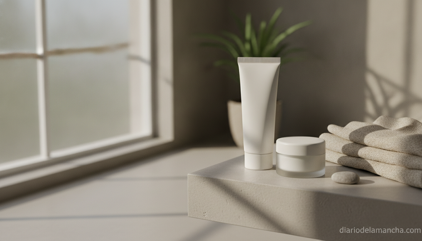Descubre cómo el bálsamo superventas de La Roche Posay transformará tu piel este invierno 1 Bálsamo reparador para la piel en un baño luminoso