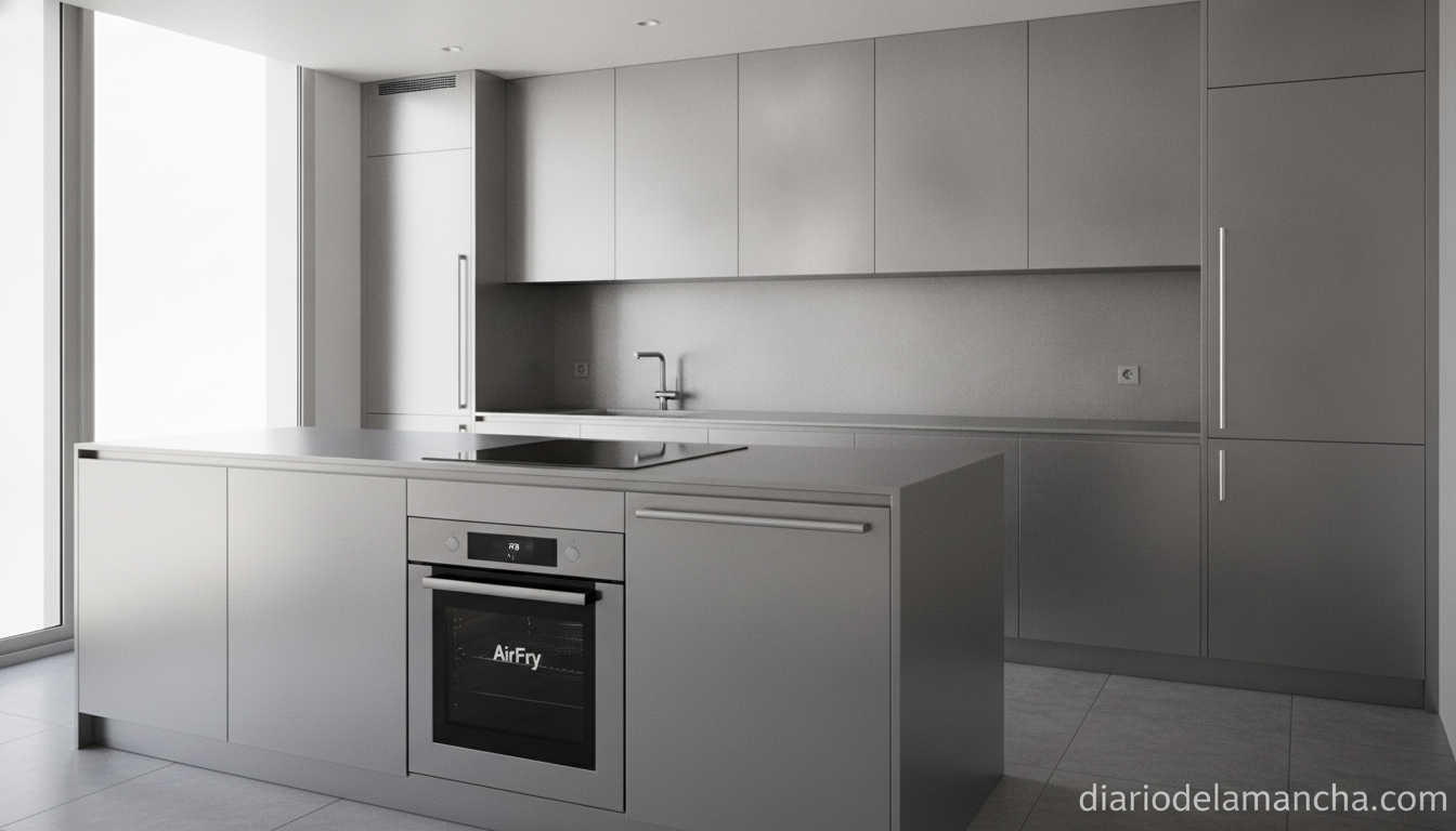 Cocina moderna con electrodomésticos Bosch integrados