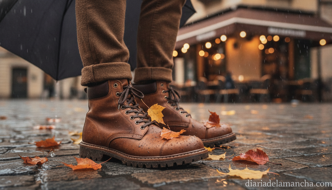 Botines Geox U Andalo impermeables para hombre en invierno