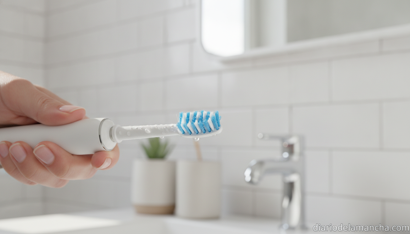 Los mejores cepillos de dientes eléctricos en Amazon con descuentos increíbles 2 Cabezal de cepillo de dientes eléctrico en primer plano