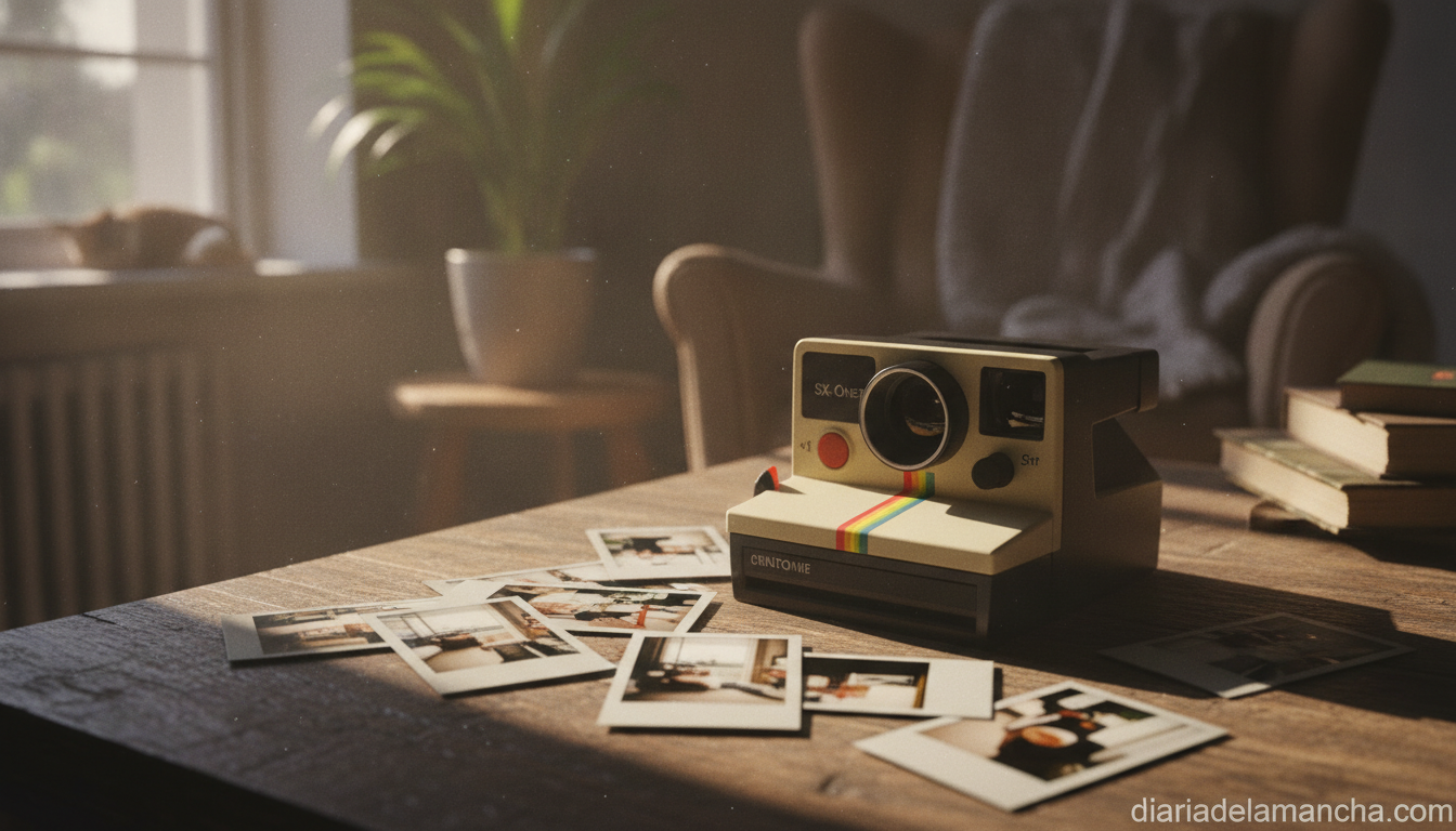 Camara instantanea Polaroid Now Gen 3 con fotos impresas