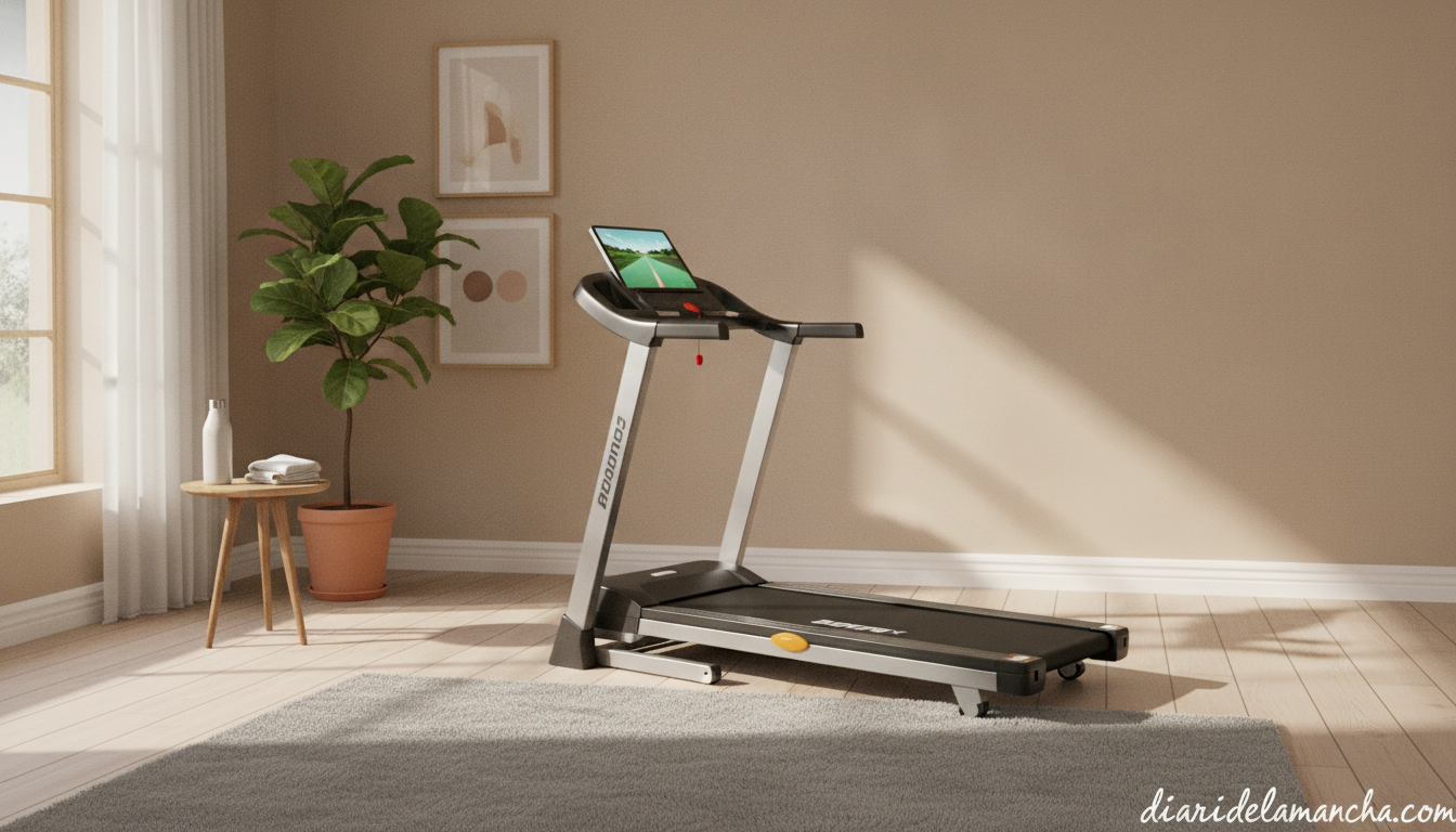 Cinta de correr plegable en salón