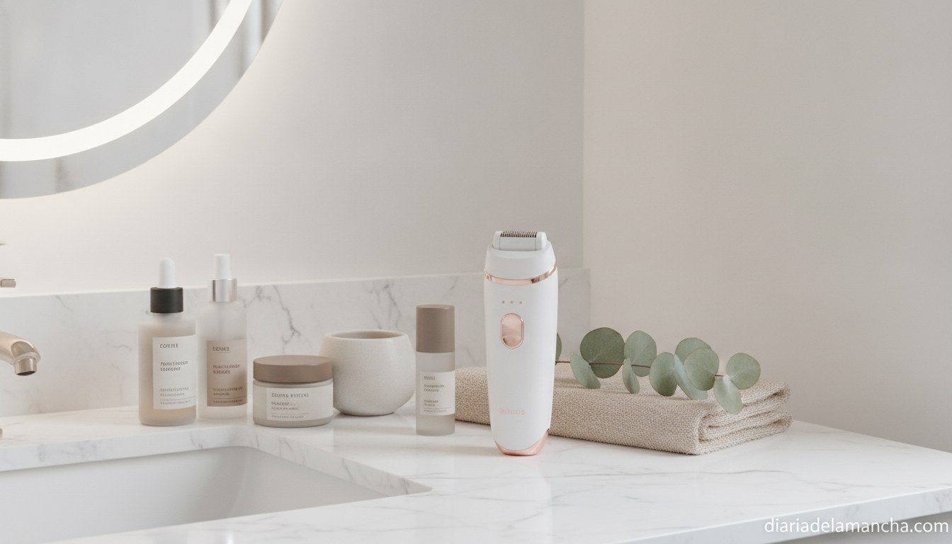 Depiladoras faciales para una piel suave y sin vello 1 Depiladora facial compacta para el cuidado de la piel