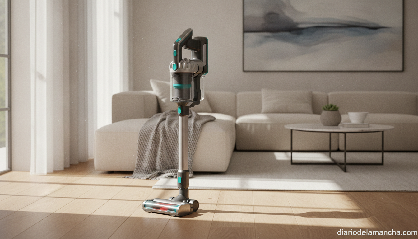 Aspirador escoba Dyson V15 Detect Absolute en salon