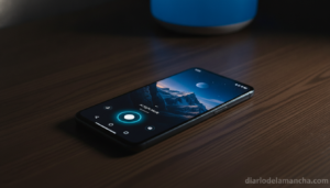 Smartphone Google Pixel con modo fotografía nocturna