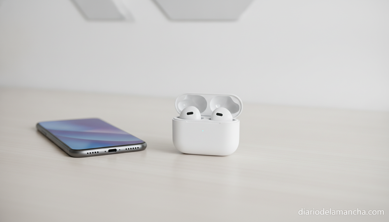 Auriculares inalámbricos Huawei FreeBuds con estuche de carga