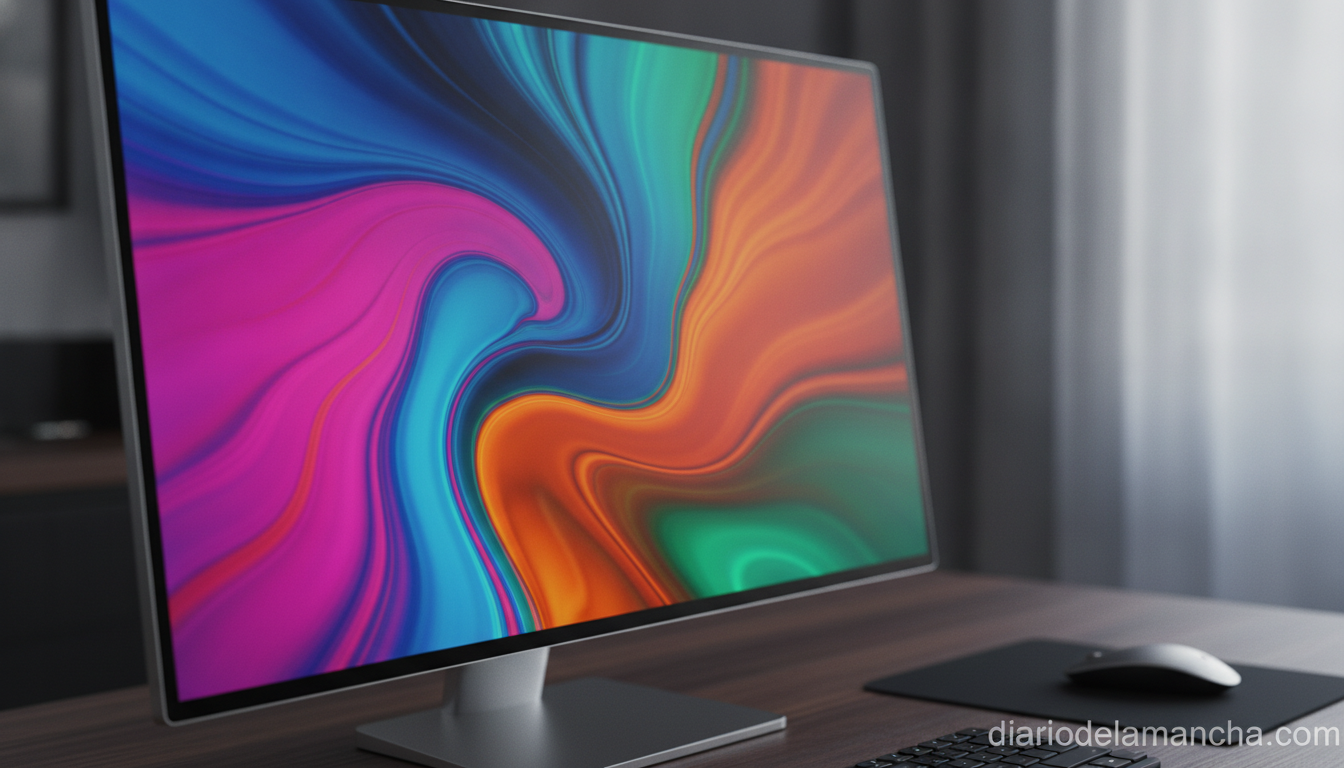 Descubre los monitores de 24 pulgadas más recomendados para tu PC 2 Monitor PC con marcos finos y colores vivos