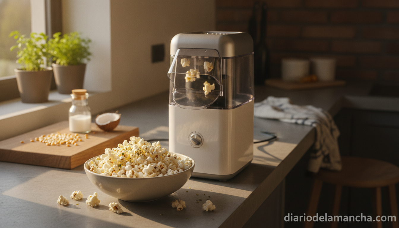 Cómo hacer palomitas caseras saludables y a tu gusto 1 Palomiteras electricas caseras saludables