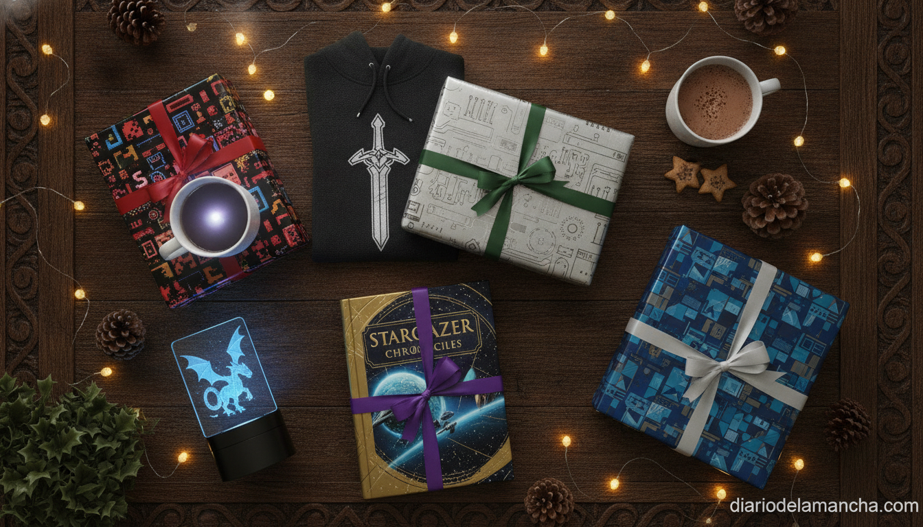Regalos temáticos de series para fans, envueltos para Reyes