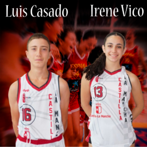 Jugadores jóvenes de baloncesto en una tecnificación de selecciones autonómicas