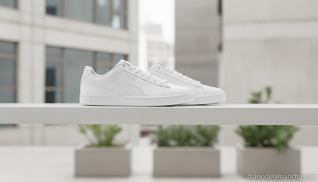 Consigue ya tus zapatillas Puma inspiradas en un diseño emblemático de Nike a tan solo 45 euros 1 Zapatillas Puma Caven 2.0 blancas estilo street