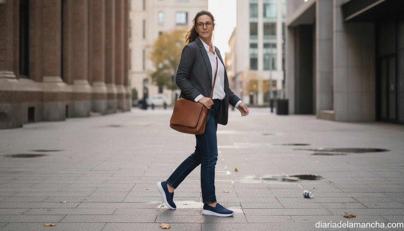 Zapatillas Skechers cómodas para largas jornadas de trabajo