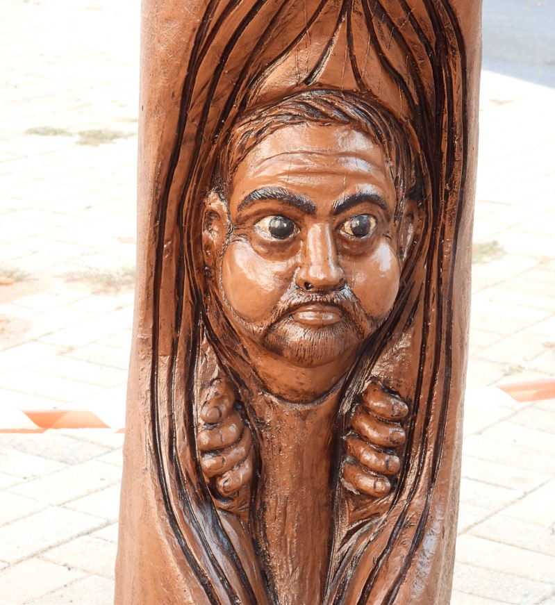 El Villar da la Bienvenida a sus Fiestas del Agua con la Inauguración de una Escultura de Don Quijote y Sancho Panza por Máximo Sáez 3 El Villar da la Bienvenida a sus Fiestas del Agua con la Inauguración de una Escultura de Don Quijote y Sancho Panza por Máximo Sáez 3