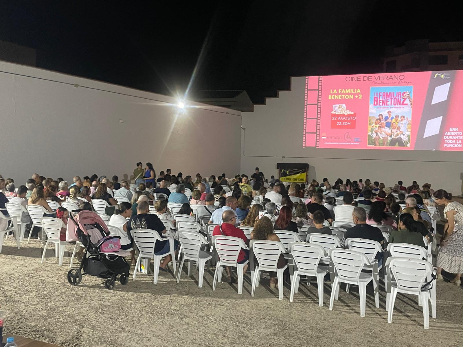 Éxito de concurrencia: 1.767 espectadores disfrutaron del cine de verano de Juventud e Infancia en dos meses 2