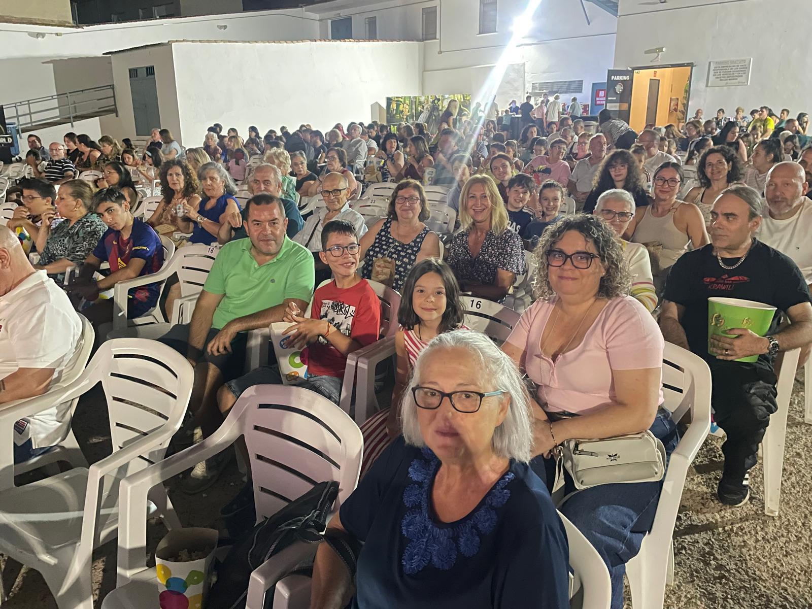 Éxito de concurrencia: 1.767 espectadores disfrutaron del cine de verano de Juventud e Infancia en dos meses 7
