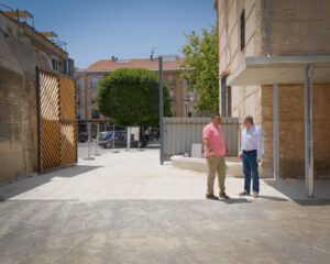 El alcalde Francisco Cañizares visita las obras de rehabilitación del Convento de Las Terreras en Ciudad Real