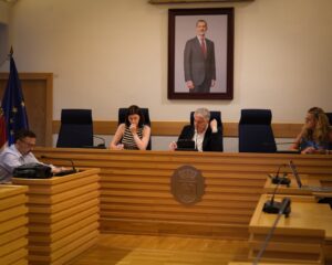 Sala de la Junta de Gobierno Local del Ayuntamiento de Ciudad Real
