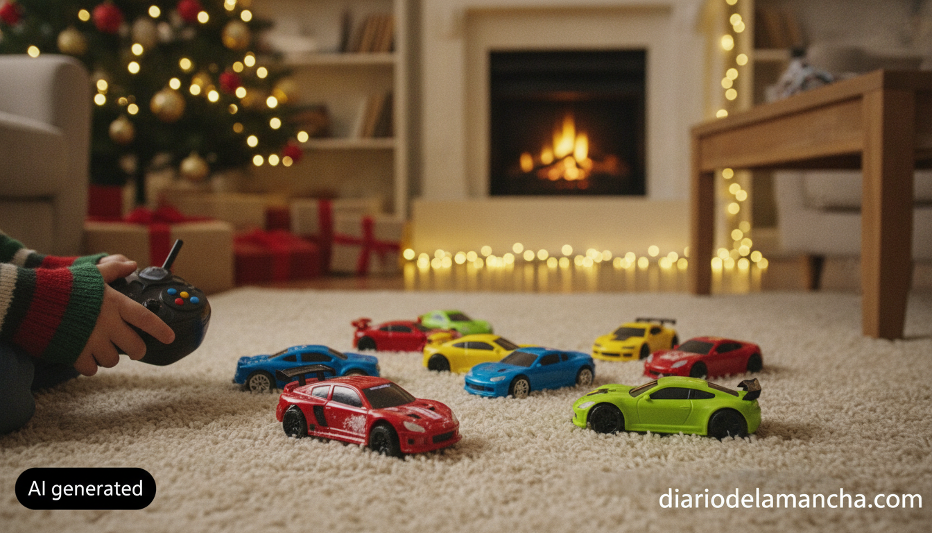 Coches teledirigidos de regalo en Navidad