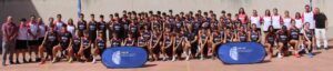 Foto de grupo de los campistas y el staff técnico del Campus Procamp 2026 en Albacete