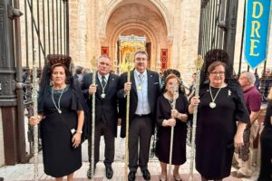 Procesión de la Virgen del Prado por las calles de Ciudad Real