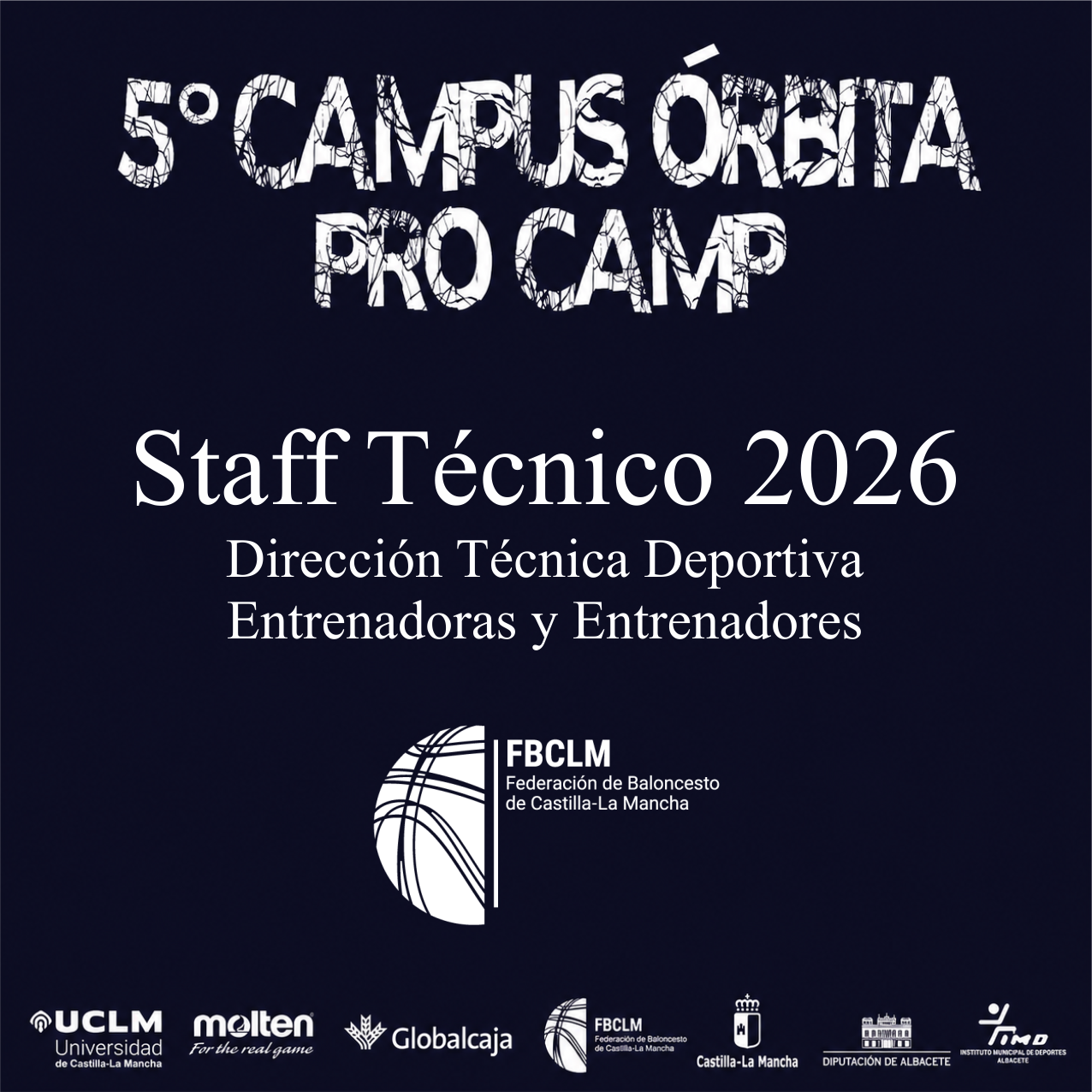 Equipo técnico del 5º Campus Procamp 2026 en Albacete